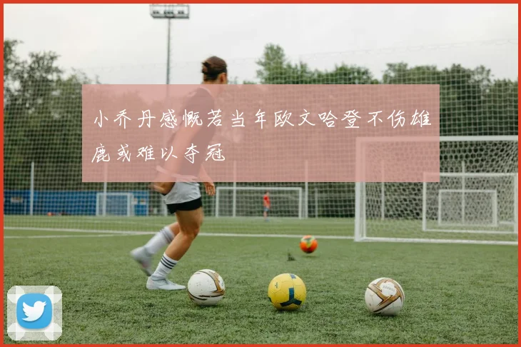 小乔丹感慨若当年欧文哈登不伤雄鹿或难以夺冠